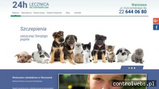 24H LECZNICA WETERYNARYJNA 24 weterynarz warszawa