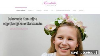 Dekoracje komunijne z żywych kwiatów, wianki, kościół, sala