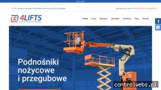 4LIFTS wynajem podnośników przegubowych Zielona Góra