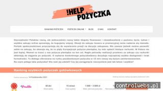 helppozyczka.pl wniosek o pożyczkę