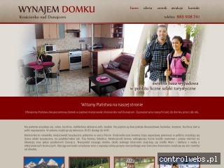 Domek całoroczny do wynajecia