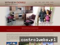 Screenshot strony www.kroscienkokwiatek.pl