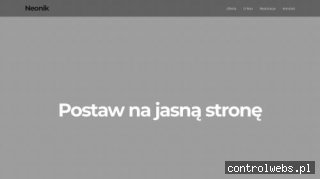 VIKI Litery przestrzenne LED Szczecin