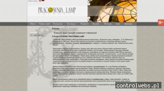 LOTRONIC Lampy mosiężne