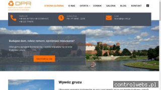 Sprzątanie mieszkania - DPR