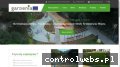 Screenshot strony gardeniaogrody.pl