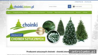 CHOINKI.ISTORE.PL choinka sztuczna świerk