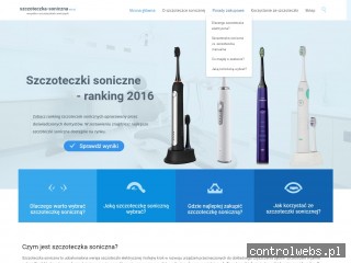 Szczoteczki soniczne