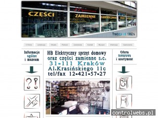 HB części do kuchenek elektrycznych Kraków