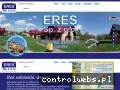 Screenshot strony www.eres-budowa-domow.pl