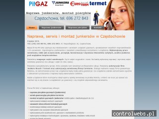 Naprawa piecy gazowych Częstochowa