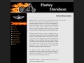 Screenshot strony www.harley-davidson.motory.ws