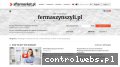 Screenshot strony www.fermaszynszyli.pl