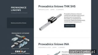 Prowadnice liniowe HIWIN - Prowadnice-szynowe.pl
