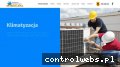 Screenshot strony www.pogotowieklimatyzacyjne.pl