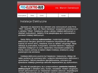 Pomiary elektryczne PRO-ELEKTRO-BUD