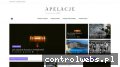 Screenshot strony apelacje.info