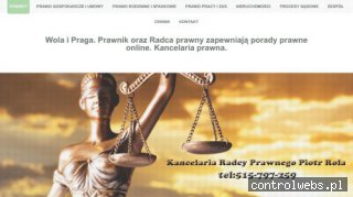 Wola i Praga. Prawnik i Radca prawny