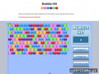 Bubble hit