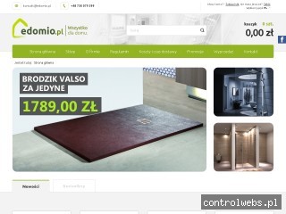 Wyposażenie i akcesoria łazienkowe do kupienia w Edomio.pl
