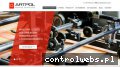 Screenshot strony www.artpoltech.com.pl