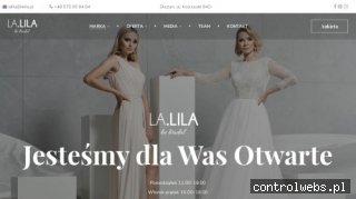 LA LILA salon sukien ślubnych