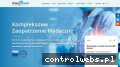 Screenshot strony www.medseven.eu