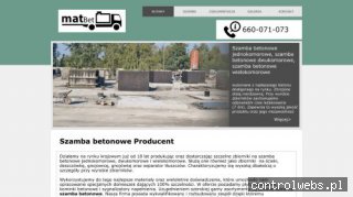 Szamba betonowe z Aprobatą