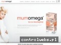 Screenshot strony www.mumomega.pl