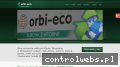 Screenshot strony www.orbieco.pl