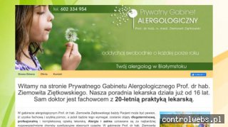 ZIEMOWIT ZIĘTKOWSKI choróby alergiczne