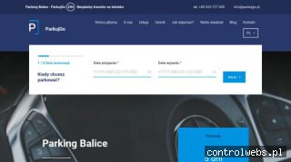 Parking przy lotnisku balice