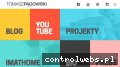 Screenshot strony www.tomaszpagowski.pl