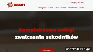 INSEKT. USŁUGI DDD