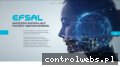 Screenshot strony efsal.pl