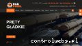 Screenshot strony www.paksteel.pl