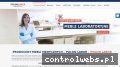 Screenshot strony polonlabor.pl