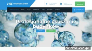 HYDROBLOKKER osuszanie budynków