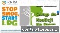 Screenshot strony knra.pl