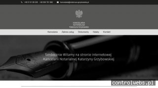 KATARZYNA GRZYBOWSKA notariusz szczecin centrum