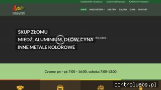 METALIC skup złomu Jabłonka