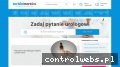 Screenshot strony www.torbielnerki.pl