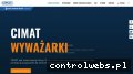 Screenshot strony www.cimat.pl