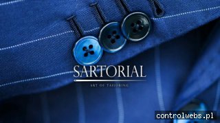 Sartorial - garnitur szyty na miarę