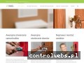 Screenshot strony warszawskiotwieracz.pl