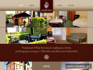 Noclegi w Mielnie - willakorona.pl