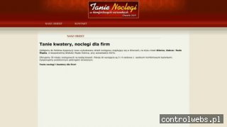 Pokoje do wynajęcia, tanie noclegi dla firm