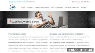Pozycjonowanie Stron WWW Łódź
