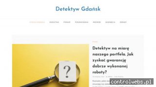 Detektyw Gdańsk - agencja detektywistyczna