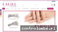 Screenshot strony www.lalill.pl